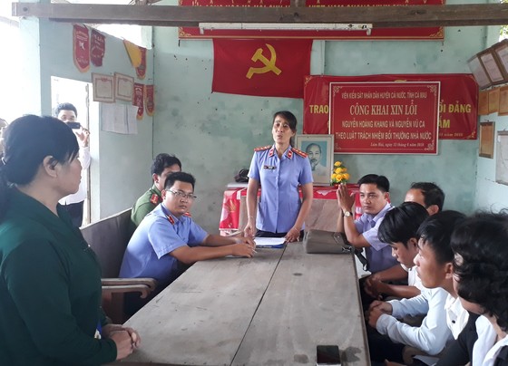 Viện Kiểm sát huyện Cái Nước xin lỗi công khai công dân vì gây oan sai ảnh 1
