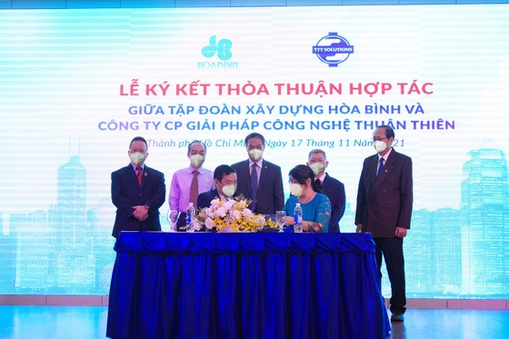 Hòa Bình và Thuận Thiên ký kết hợp tác trong thi công xây dựng ảnh 1