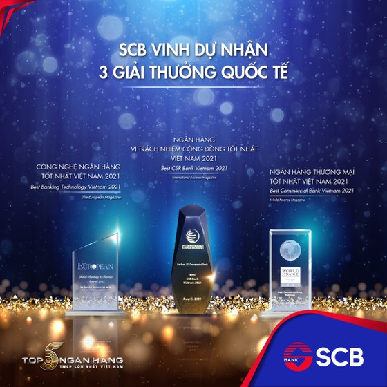 SCB nhận 3 giải thưởng quốc tế ảnh 1