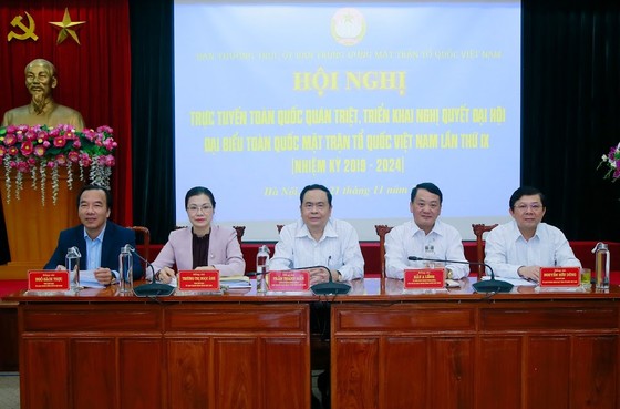Mặt trận công bố 5 chương trình hành động ảnh 1