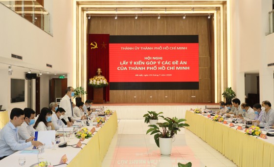 TPHCM xin ý kiến về 3 đề án sẽ trình Bộ Chính trị ảnh 1