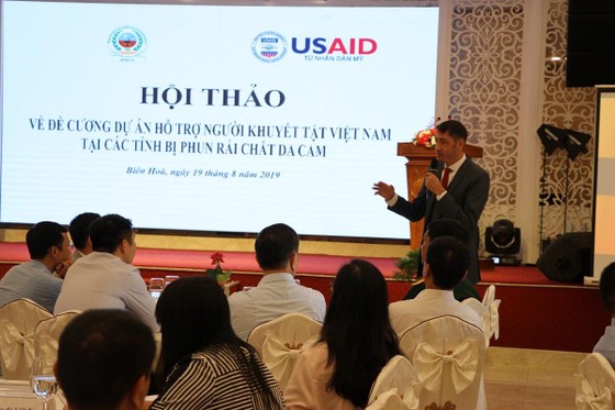 Hỗ trợ 50 triệu USD cho người khuyết tật tại 7 tỉnh bị phun rải chất độc da cam ảnh 1