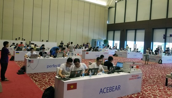 Đang diễn ra cuộc thi An toàn không gian mạng toàn cầu ở Hà Nội ảnh 1