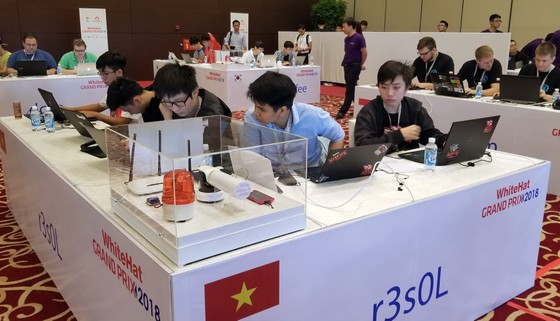 Đang diễn ra cuộc thi An toàn không gian mạng toàn cầu ở Hà Nội ảnh 4