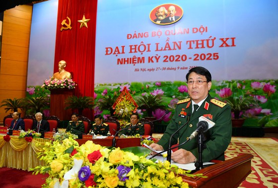 Khai mạc trọng thể Đại hội Đại biểu Đảng bộ Quân đội lần thứ XI, nhiệm kỳ 2020 - 2025 ảnh 7