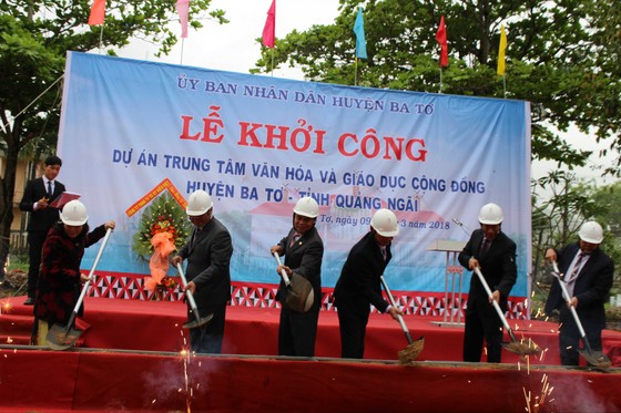 Quảng Ngãi: Ba Tơ xây dựng Trung tâm Văn hóa và giáo dục trên 21,8 tỷ ảnh 1
