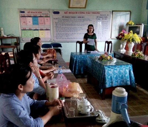 Diễn tập tình huống: bão kèm giông sét, hơn 200 học sinh cùng giáo viên yêu cầu đảm bảo an toàn ảnh 1