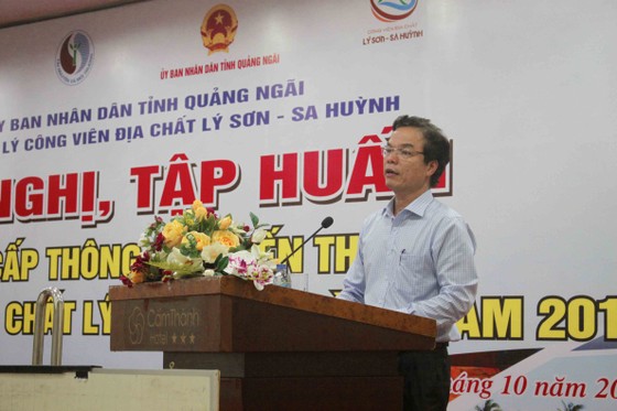 Quảng Ngãi: Đẩy nhanh tiến độ Công viên địa chất Lý Sơn-Sa Huỳnh ảnh 1