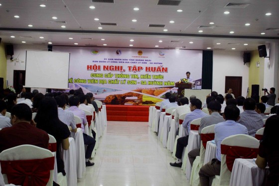 Quảng Ngãi: Đẩy nhanh tiến độ Công viên địa chất Lý Sơn-Sa Huỳnh ảnh 2