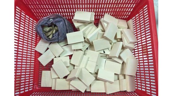Tạm giữ hơn 4 kg ngà voi nhập lậu ảnh 2