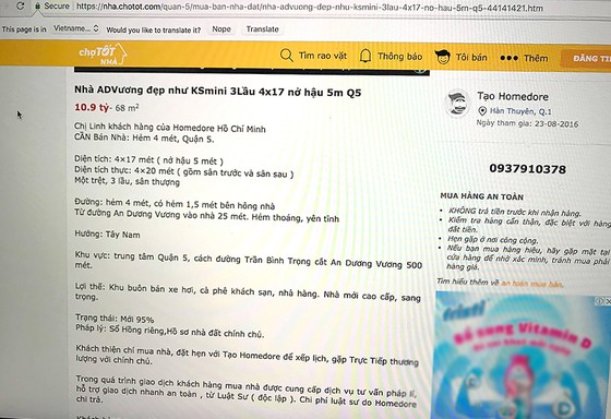 Cảnh giác trò lừa cò môi giới ảnh 1