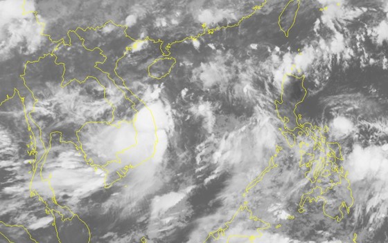 Áp thấp nhiệt đới cách bờ biển Đà Nẵng, Quảng Ngãi 250km, gió giật cấp 10 ảnh 1