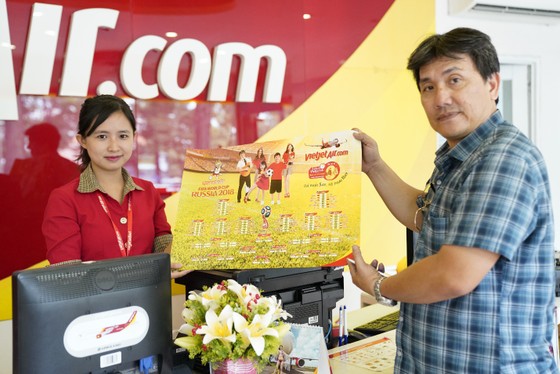 Hành khách hào hứng với lịch thi đấu World Cup 2018 của Vietjet ảnh 10