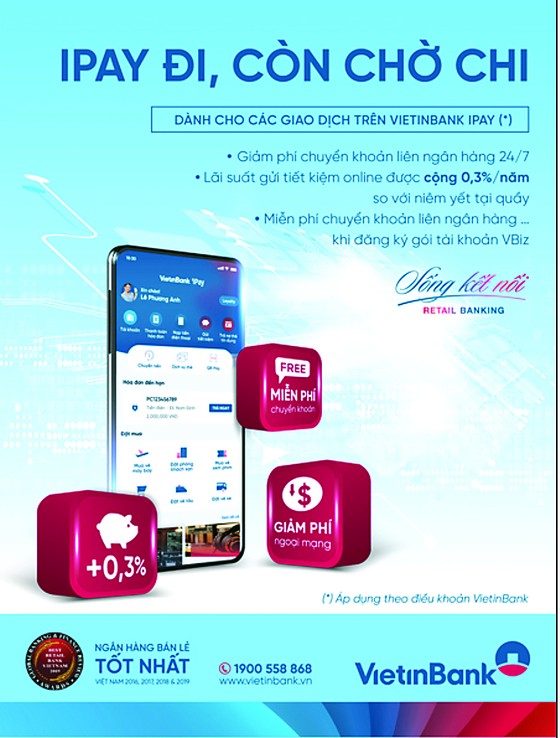 VietinBank tung siêu ưu đãi khi giao dịch trực tuyến mùa nCoV ảnh 1