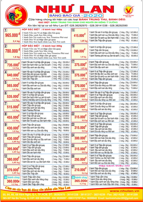 Bánh Trung thu Như Lan: Hương vị truyền thống, trọn vẹn nghĩa tình ảnh 2