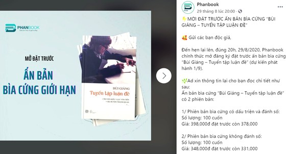 'Cơn sốt' sách phiên bản giới hạn ảnh 1