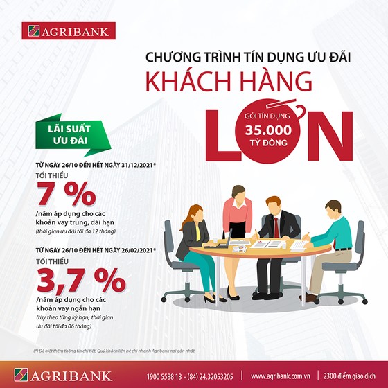 Agribank dành 70.000 tỷ đồng và 150 triệu USD cho các gói tín dụng ưu đãi dành riêng cho doanh nghiệp ảnh 1