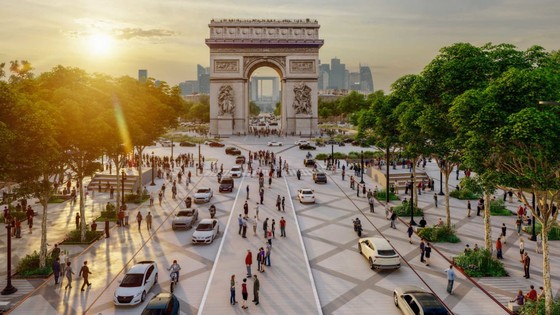 Pháp xanh hóa đại lộ Champs-Élysées ảnh 1