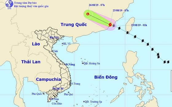 Bão Bailu đổ bộ vào Trung Quốc suy yếu thành vùng áp thấp, Trung bộ nắng trở lại ảnh 1