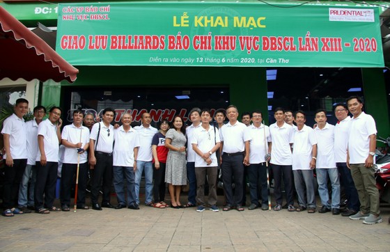 Khai mạc Giải Bida Báo chí khu vực ĐBSCL năm 2020 ảnh 1