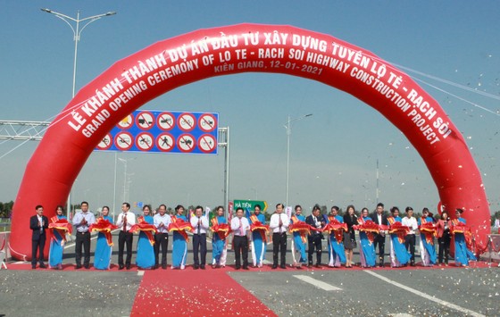 Cao tốc Lộ Tẻ - Rạch Sỏi chính thức thông xe ảnh 1