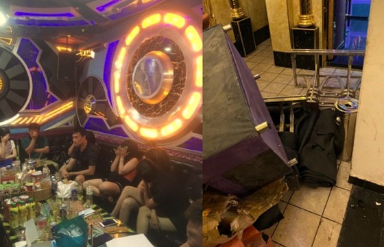 Bắt quả tang cơ sở karaoke hoạt động chui mùa dịch, phát hiện 32 người dương tính với ma túy ảnh 1