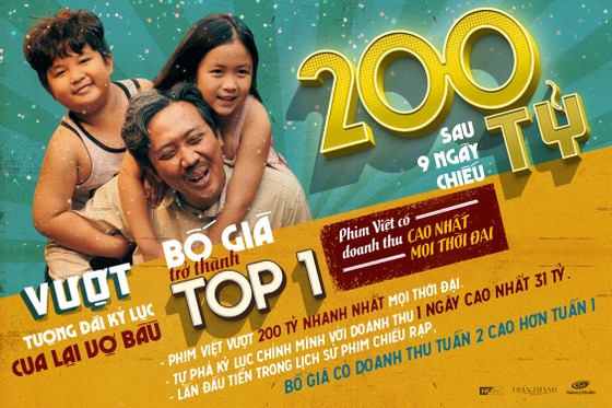 Bố già bản điện ảnh vượt mốc doanh thu 200 tỷ đồng ảnh 1