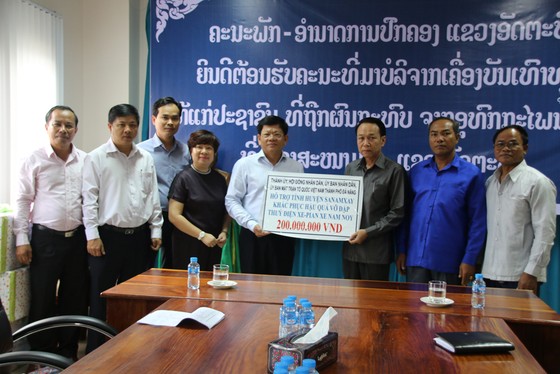 Đà Nẵng hỗ trợ tỉnh Attapeu (Lào) 100.000USD để khắc phục vỡ đập thủy điện ảnh 1