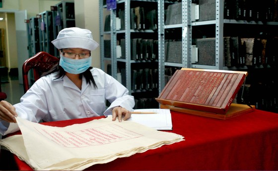 Khám phá nơi lưu trữ Mộc bản Triều Nguyễn ảnh 1