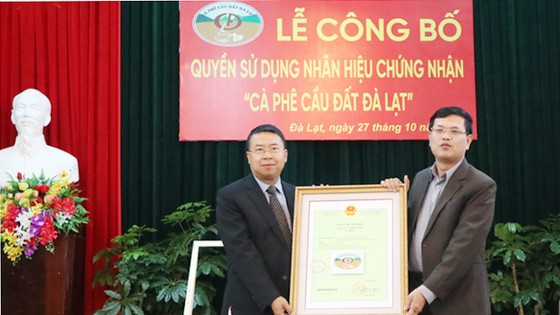 Cà phê Cầu Đất Đà Lạt nhận quyền sử dụng nhãn hiệu ảnh 1