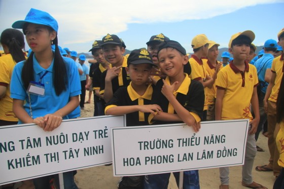 Ngày hội trẻ em khuyết tật trên đảo Hòn Tằm ảnh 1