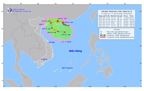 Bão số 3 sẽ vòng trở lại Biển Đông ảnh 1