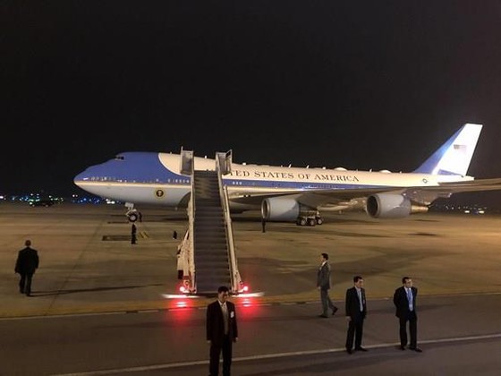Tổng thống Mỹ Donald Trump đã đến Hà Nội ảnh 9