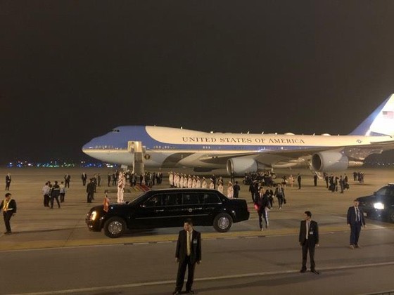 Tổng thống Mỹ Donald Trump đã đến Hà Nội ảnh 12