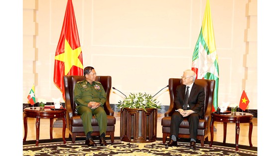 Việt Nam - Myanmar ký Tuyên bố chung về quan hệ đối tác hợp tác toàn diện ảnh 1