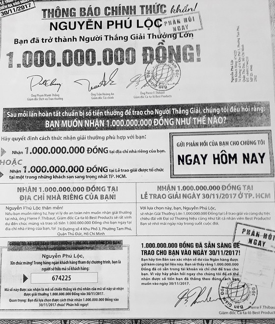 Catalogue tiếp tục lừa dối khách hàng ảnh 1
