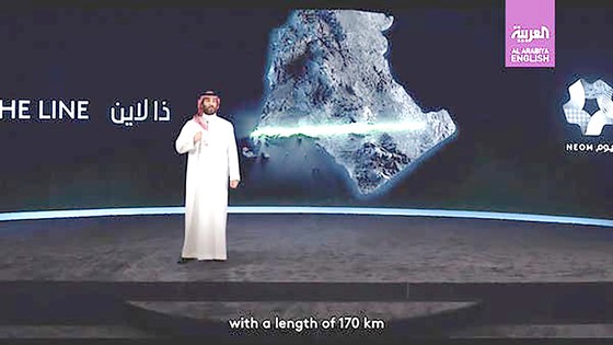 Thành phố không carbon ở Saudi Arabia ảnh 1