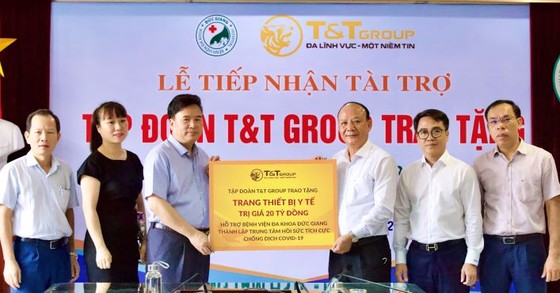 T&T Group tài trợ 20 tỷ đồng giúp Bệnh viện Đức Giang lập Trung tâm ICU chống dịch Covid-19 ảnh 1