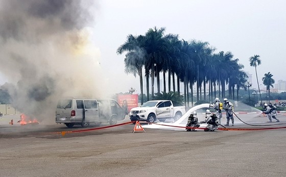 Hà Nội: Diễn tập ứng phó sự cố bức xạ, sự cố hạt nhân ảnh 1