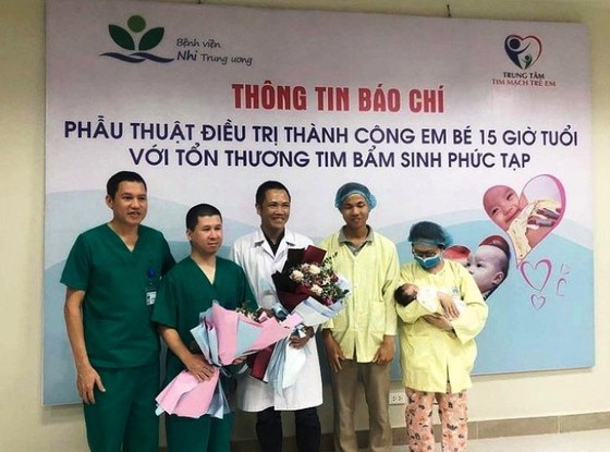 Lần đầu tiên, cứu sống trẻ vừa chào đời mắc Tứ chứng Fallot ảnh 1