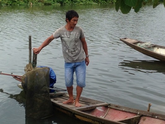 Lươn vàng kỳ lạ 3 lần mắc lưới của một ngư dân ảnh 2