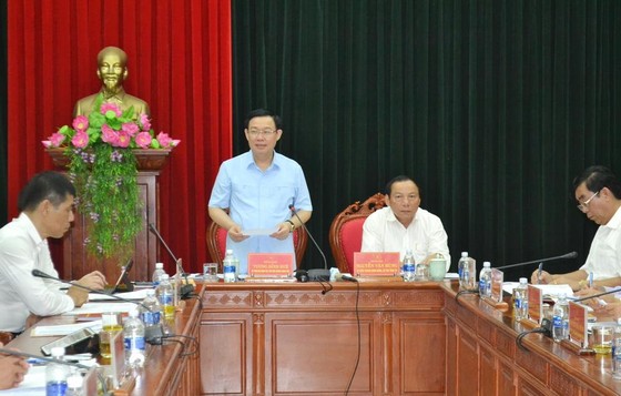Đoàn kiểm tra của Bộ Chính trị làm việc với tỉnh Quảng Trị ảnh 1