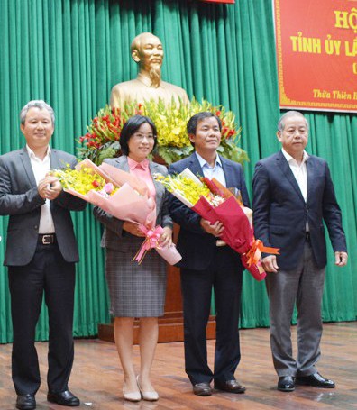 Ban Bí thư chuẩn y 2 Ủy viên Ban Thường vụ Tỉnh ủy Thừa Thiên - Huế ảnh 1