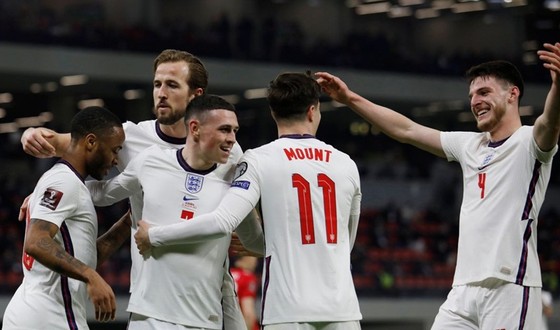 Harry Kane truyền cảm hứng vào chiến thắng của Tam sư. Ảnh: Getty Images    