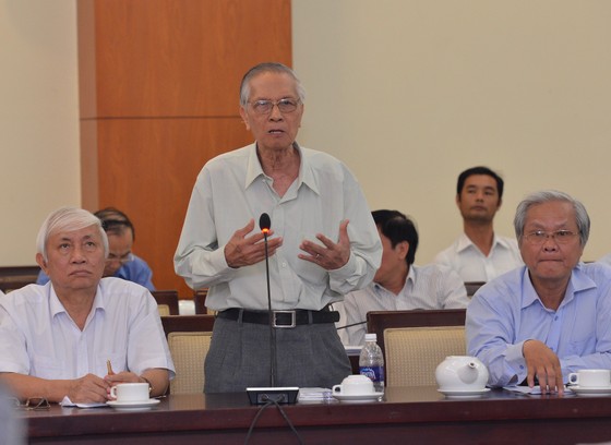 Bí thư Thành ủy TPHCM Nguyễn Thiện Nhân gặp đại diện trí thức ảnh 3