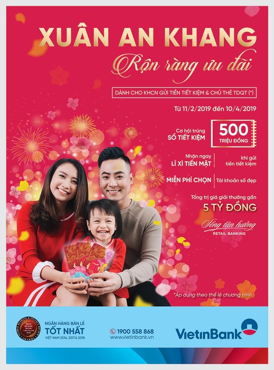 Hàng chục nghìn khách hàng VietinBank hưởng ưu đãi đầu xuân mới ảnh 1