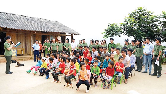 Tập đoàn Xây dựng Hòa Bình tài trợ xây điểm Trường Cốc Diển tại Bắc Kạn ảnh 1
