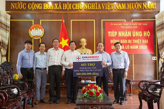 Genco 2 hỗ trợ đồng bào miền Trung 1 tỷ đồng ảnh 1