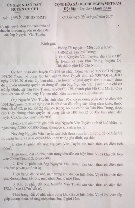 Công ty bất động sản Anh Luân: Chuyển nhượng đất vàng ảnh 3