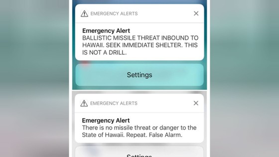 Nhân viên bấm nhầm nút báo động tấn công tên lửa, người dân Hawaii hoảng loạn ảnh 3